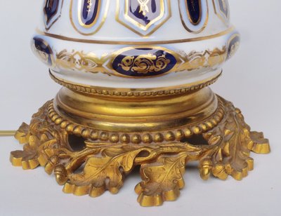 Bayeux porcelain lamps.