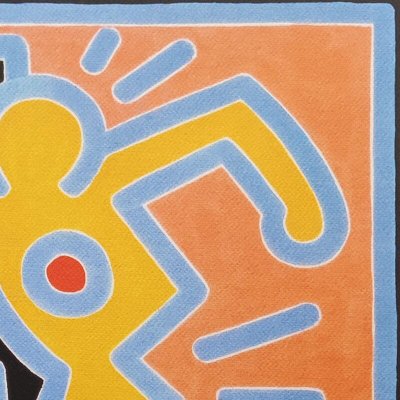 Splendida litografia originale in edizione limitata di Keith Haring degli anni '90