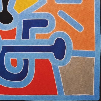 Splendida litografia originale in edizione limitata di Keith Haring degli anni '90