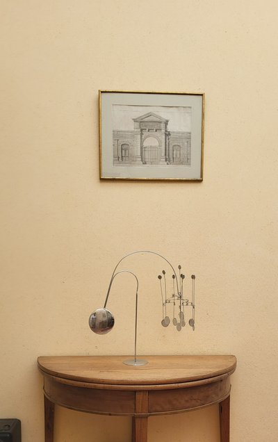 Stabile Mobile Francois Colette, Maison Jansen, 1970