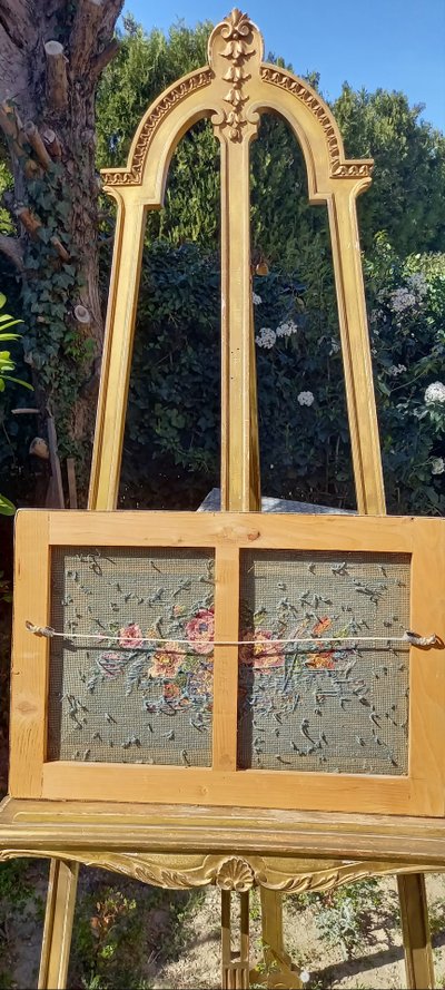 floral tapestry/vintage