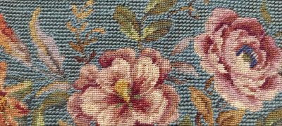 floral tapestry/vintage