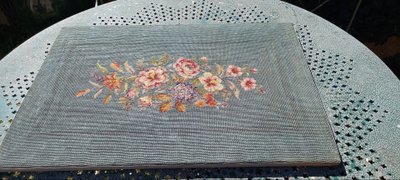 floral tapestry/vintage