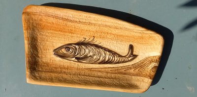 Fish dish/ Desvres