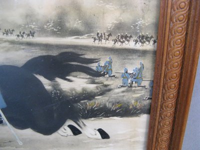 Foto des 3. Dragon-Regiments aus dem Ersten Weltkrieg.