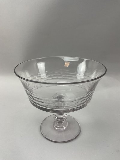 Paar Bonbonschalen oder Bonbonschachteln aus Baccarat-Kristall
