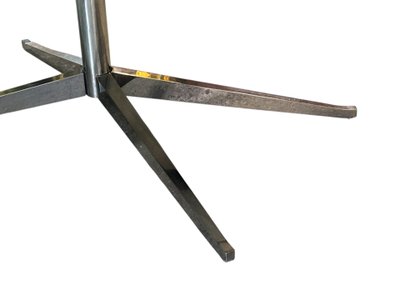 Großer ovaler Esstisch Florence Knoll Marmorplatte L 244 cm