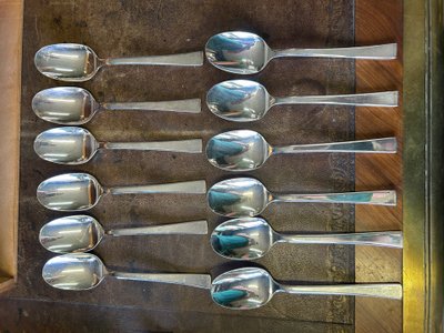 Ménagère Christofle Modèle Concorde 98 Pièces Vers 1975