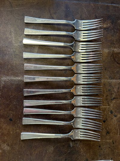 Ménagère Christofle Modèle Concorde 98 Pièces Vers 1975