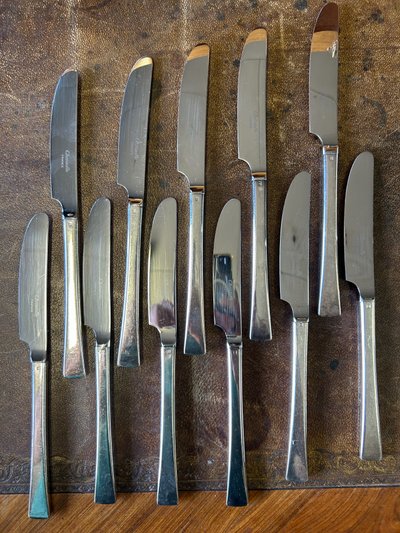 Ménagère Christofle Modèle Concorde 98 Pièces Vers 1975