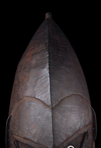 Brag mask, Oceanic art, tribal art, Papua New Guinea, Sculpture, primitive arts, 62 cm
