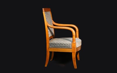 Directoire armchair Late 18th century  Walnut 