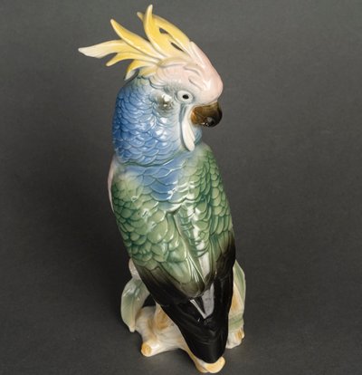 Ein polychromes Porzellanmotiv, Karl Ens Volkstedt