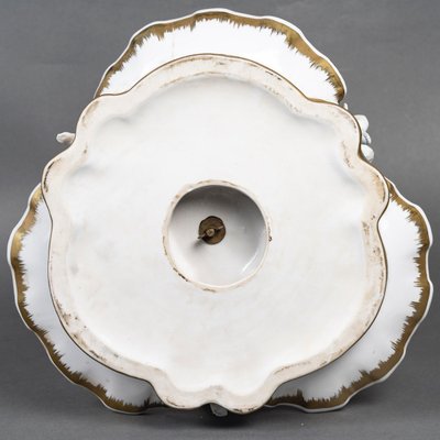 An important pair of porcelain and biscuit centerpieces, late 19th century