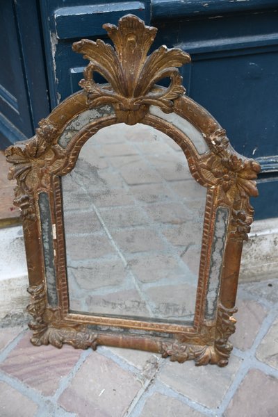 Small mirror from the 18th century Regence period
