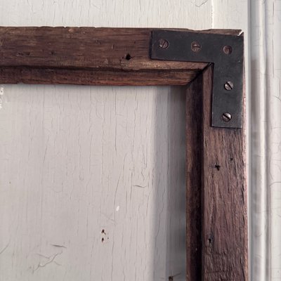 XVII. Jahrhundert Rahmen aus geschnitztem Holz Eiche Stäbchen