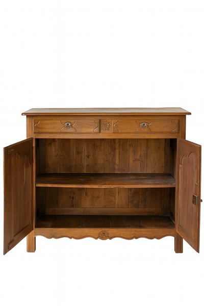 Rare Briard Sideboard in Solid Oak – 19th Century