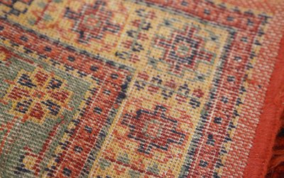 19th century rug  Wool (131 x 157 cm)