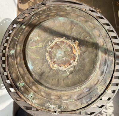 Important Offering Plate with Tree of Life Decor - late 16th century