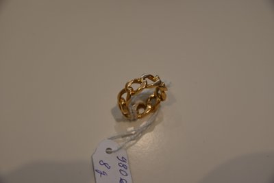 Eleganter Gourmet-Ring aus Gelbgold