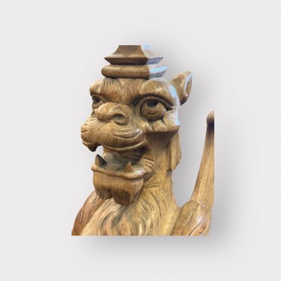 Paire de sellettes aux griffons époque fin XIXéme - gaine - colonne - sellette Napoléon III