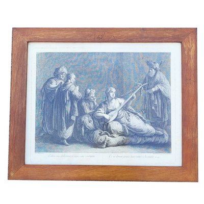 Ap Maggiotto, paire de gravure illustrant Zaïre, XIXème siècle