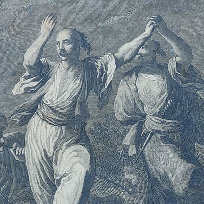 Ap Maggiotto, paire de gravure illustrant Zaïre, XIXème siècle