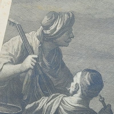 Ap Maggiotto, paire de gravure illustrant Zaïre, XIXème siècle