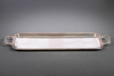 A silver-plated liqueur service, late 19th century