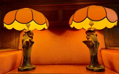 Paar Jugendstil-Lampen