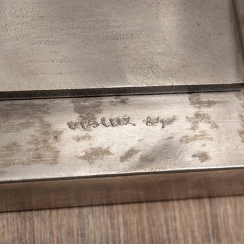 Claude Viseux, Wandskulptur, Titanium