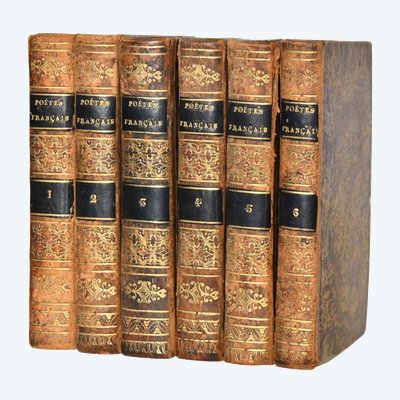 CHAMPAGNAC Poètes Français ou choix de poésies des auteurs du second et du troisième ordre 