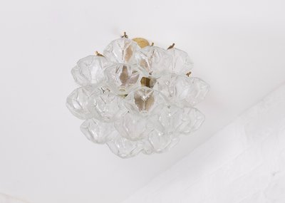 Lampada a sospensione "Pagoda" in ottone