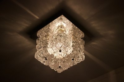 Ice Glass 4 Globe Ceiling Light