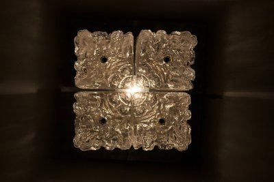 Ice Glass 4 Globe Ceiling Light