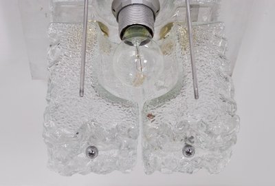 Ice Glass 4 Globe Ceiling Light