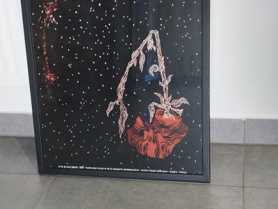 Affiche encadré - Jean Lurçat - Le chant du monde - 1 ère affiche