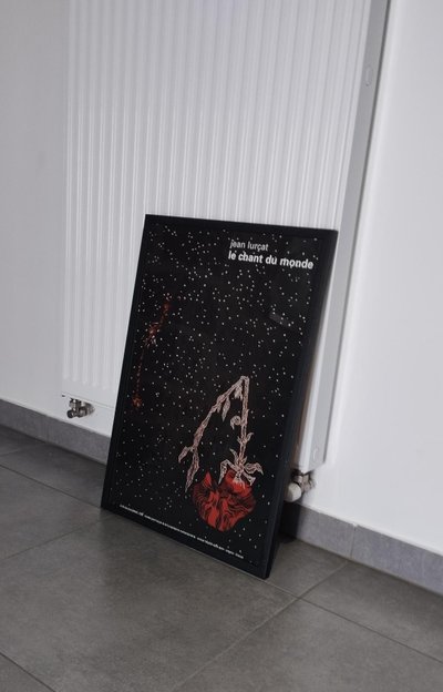 Affiche encadré - Jean Lurçat - Le chant du monde - 1 ère affiche