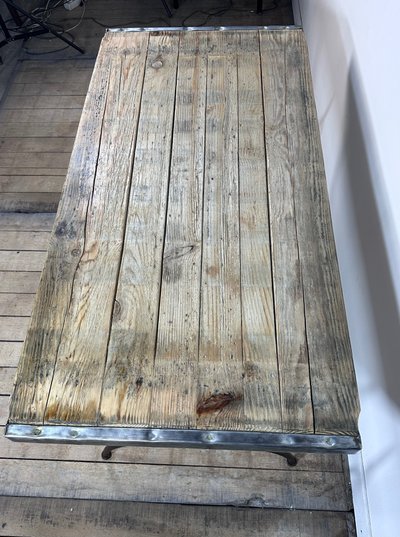 Brutalist coffee table 1980s