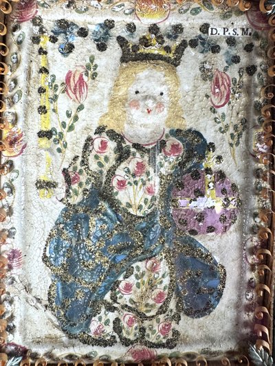 Saint Germier Reliquary with Relic Paste - 18th century