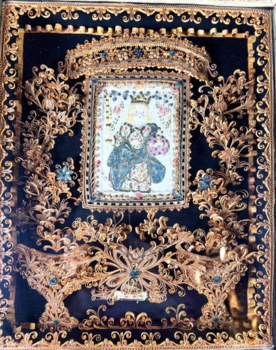 Saint Germier Reliquary with Relic Paste - 18th century
