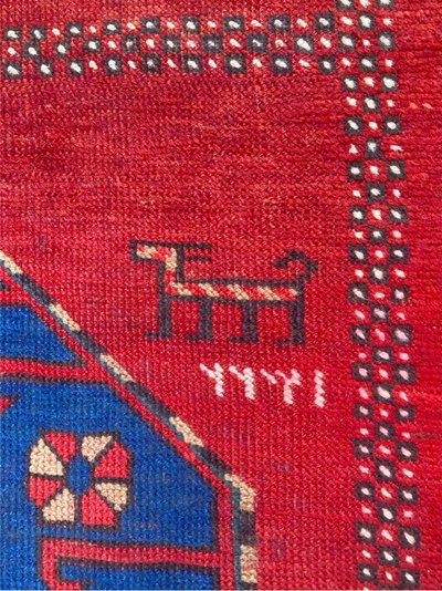 Tapis Kazakh daté 1904