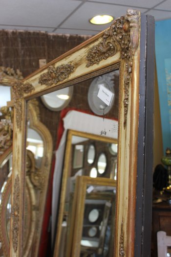 Miroir Ancien De Cheminée, Mercure 103 X 145 Cm