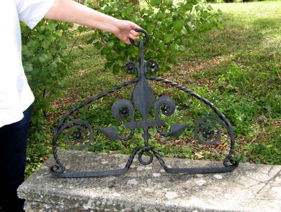 18th century chateau fireplace surround.