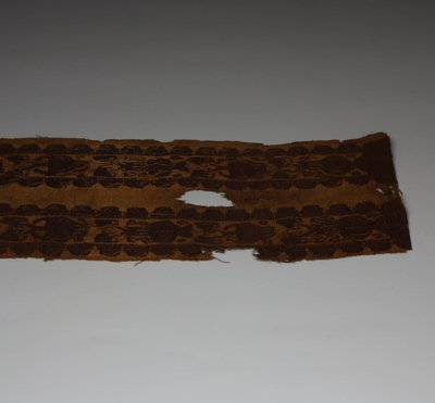 Égypte antique – Fragment textile copte en lin – Certificat d’Authenticité