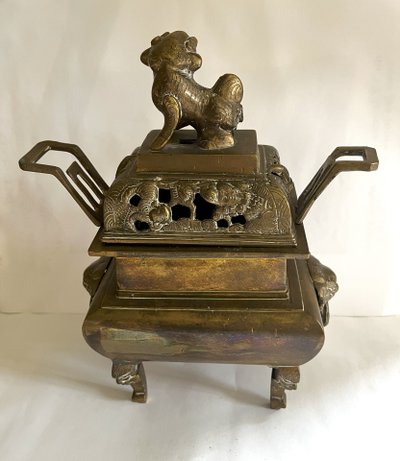 Brûle encens en bronze, Chine, XIXème siècle