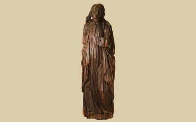 Statue en bois Romane XVème siècle