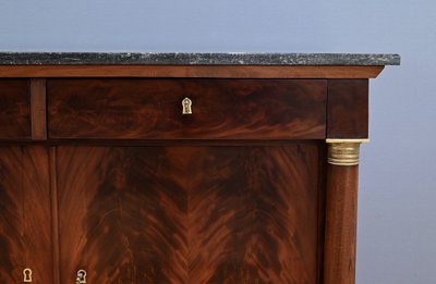 Credenza in mogano, stile Impero - seconda metà del XIX secolo