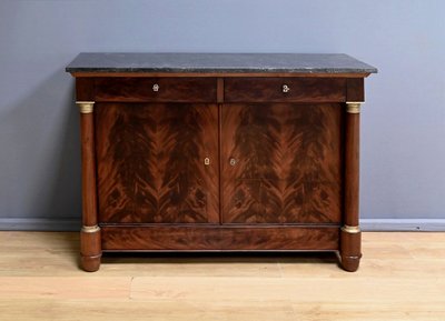 Credenza in mogano, stile Impero - seconda metà del XIX secolo