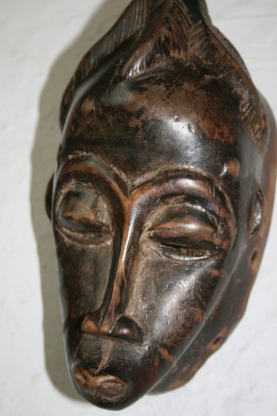 Antique Baule mask, Ivory Coast.